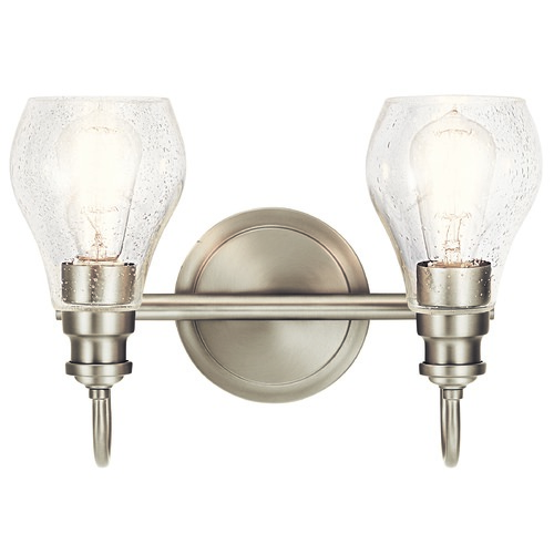 Kichler Lighting Greenbrier 14.25-Inch Brushed Nickel Vanity Light by Kichler Lighting 45391NI