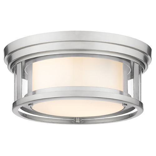 Willow Brushed Nickel Flush Mount by Z-Lite