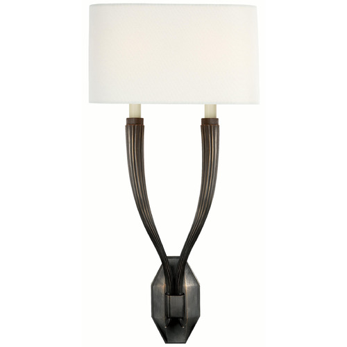 Visual Comfort Signature Collection Chapman & Myers Ruhlmann Bronze Sconce