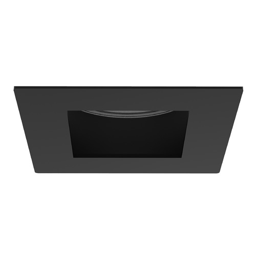 Aether Atomic Square Trim in Black with 1&2-Inch Aperture by WACby WAC Lighting