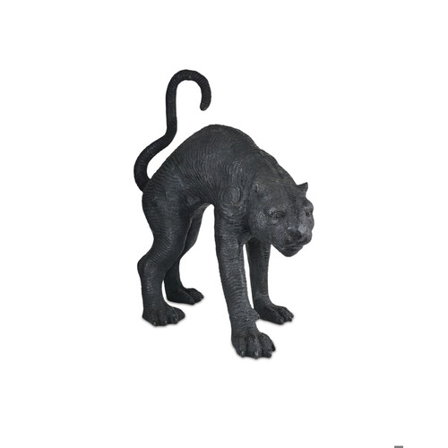 Standing Black Panther 34-Inch High Sculpture in Black by Currey & Co