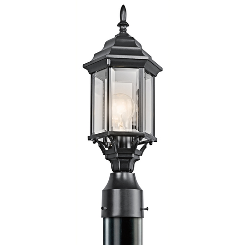 Kichler Lighting Chesapeake 18-Inch Post Light in Black by Kichler Lighting 49256BK