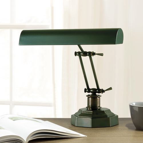 Piano Lamp in Mahogany Bronze by House of Troy Lighting