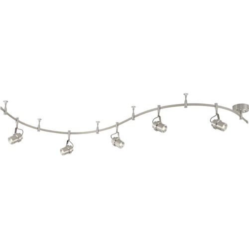 Quoizel Lighting Cinema Brushed Nickel LED Track Light Kit by Quoizel Lighting CMA1405BN