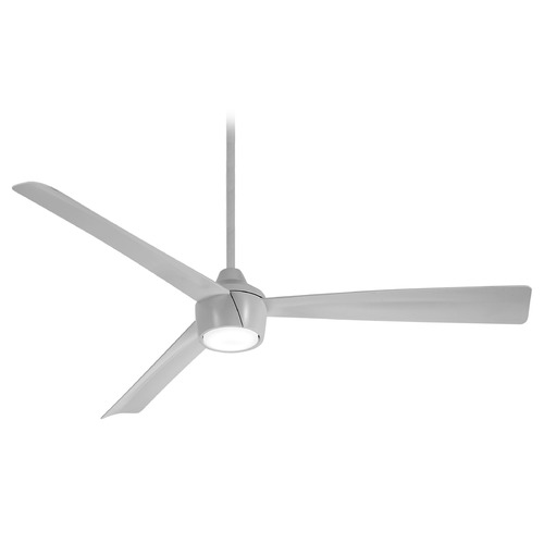 Minka Aire Skinnie 56-Inch Wet LED Fan in Grey by Minka Aire F626L-GRY