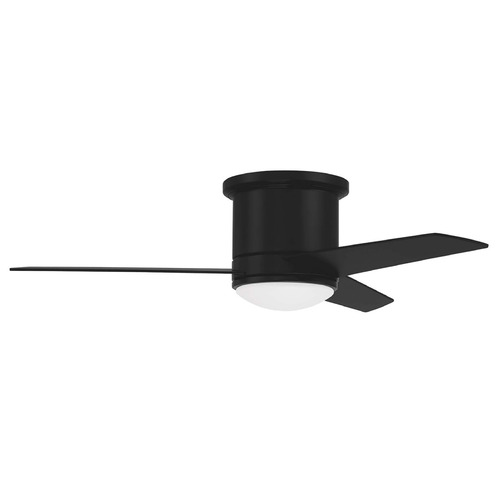 Cole 44-Inch Flat Black LED Ceiling Fan by Craftmade Lighting