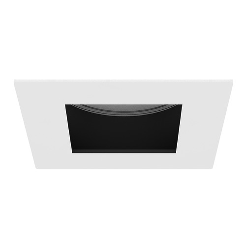 WAC Lighting Aether Atomic Square Trim in White with 1&2-Inch Aperture by WACby WAC Lighting R1ASPL-WT