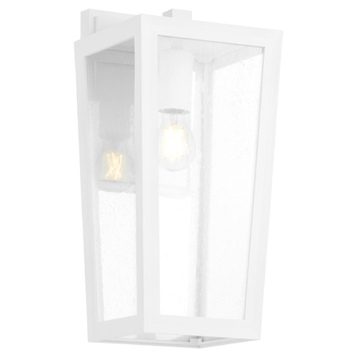 Bravo White Outdoor Wall Light by Quorum Lighting
