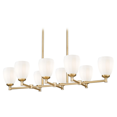 Z-Lite Oren Modern Gold Island Light