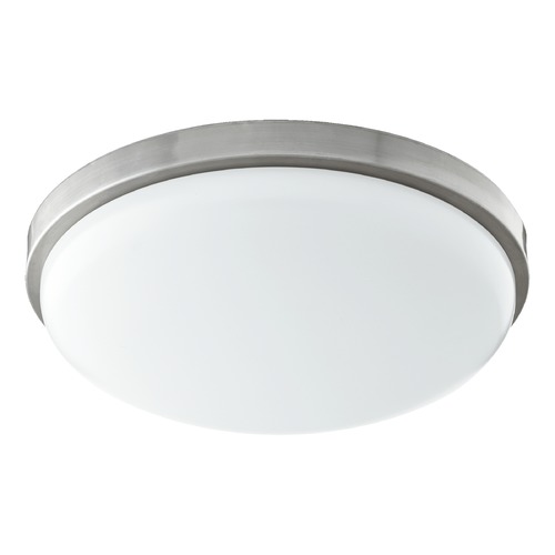 Satin Nickel LED Flush Mount by Quorum Lighting