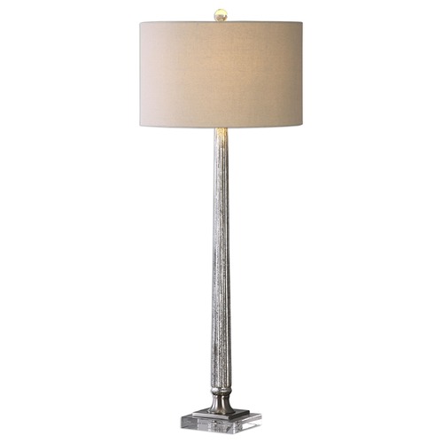 Uttermost Lighting Uttermost Fiona Ribbed Mercury Glass Lamp 29225