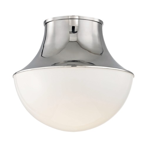 Lettie Polished Nickel LED Flush Mount by Hudson Valley Lighting