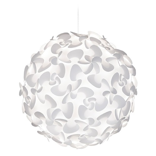 UMAGE UMAGE White Plug-In Swag Pendant Light with Globe Shade 2065_4009