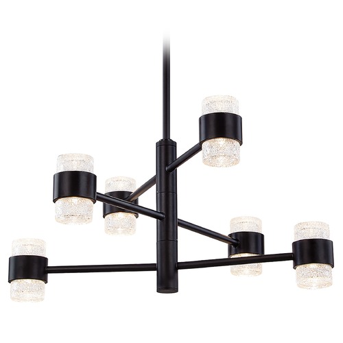 Modern Black LED Outdoor Hanging Light 3000K 2400LM by Kuzco Lighting