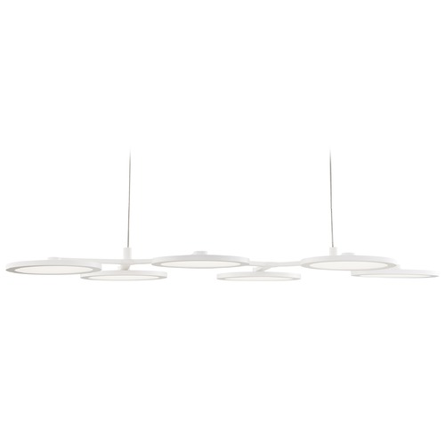 Quoizel Lighting Nitro White Lustre LED Island Light by Quoizel Lighting PCNR639W