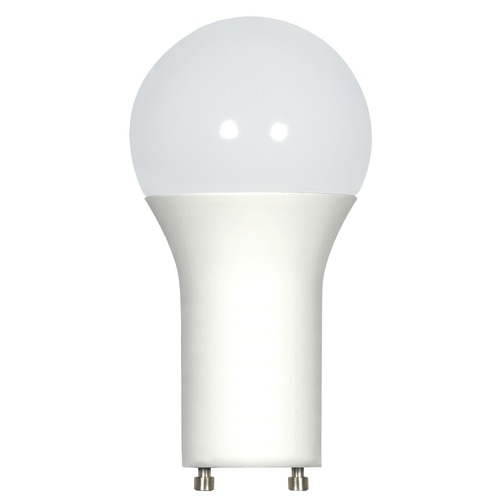 9.8W A19 LED 5000K 800 Lumens GU24 Base 220-Degree 120V Dimmable by Satco Lighting