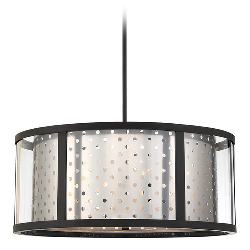 Eurofase Lighting Grado 25-Inch Pendant in Black & Silver by Eurofase Lighting 39416-018