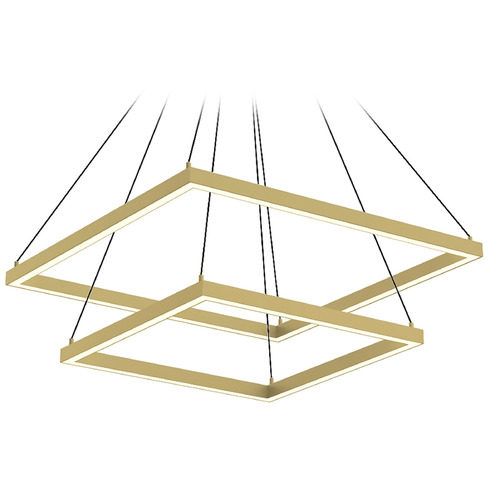 Kuzco Lighting Piazza Brushed Gold LED Pendant by Kuzco Lighting CH88224-BG