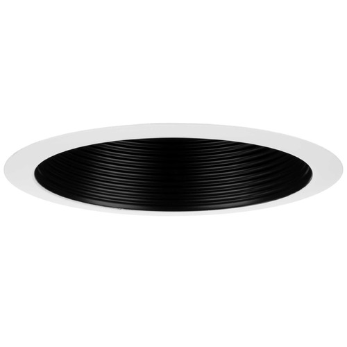 Progress Lighting Textured Black 4-Inch LED Recessed Trim