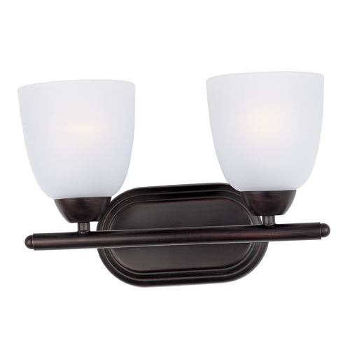 Axis Oil Rubbed Bronze Bathroom Light by Maxim Lighting