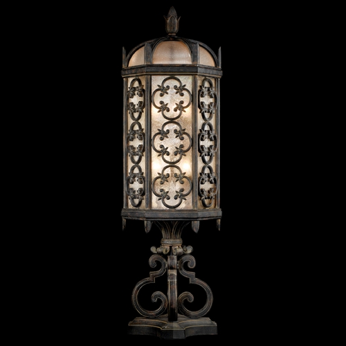 Fine Art Lamps Fine Art Lamps Costa Del Sol Marbella Wrought Iron Post Lighting 324980ST