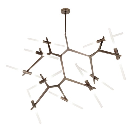 San Vicente Dark Bronze 20-Inch LED Chandelier by Avenue Lighting