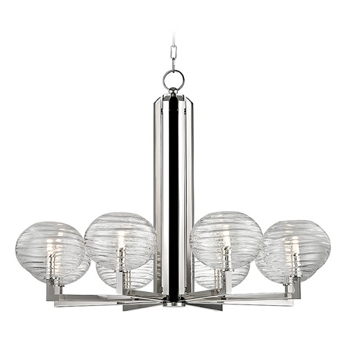 Hudson Valley Lighting Breton Polished Nickel LED Chandelier by Hudson Valley Lighting 2418-PN