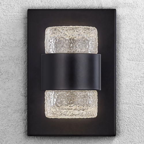 Modern Black LED Outdoor Wall Light 3000K 540LM by Kuzco Lighting