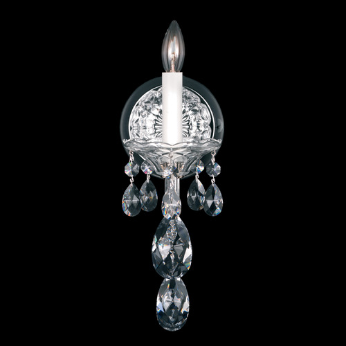 Sterling Polished Silver Sconce by Schonbek Lighting