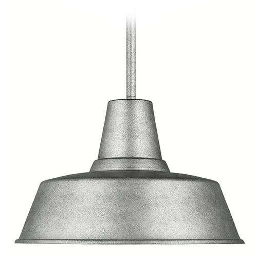 Visual Comfort Studio Collection Visual Comfort Studio Collection Sean Lavin Barn Light Weathered Pewter Outdoor Hanging Light 6237401-57