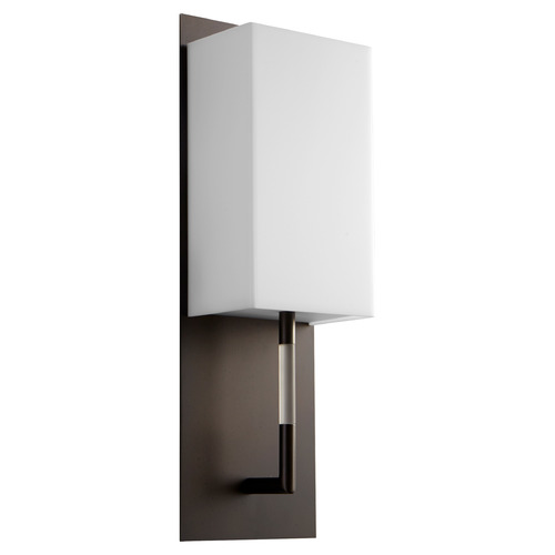 Oxygen Epoch LED Acrylic Wall Sconce in Oiled Bronze by Oxygen Lighting 3-564-222