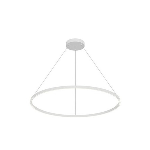 Cerchio White LED Pendant by Kuzco Lighting
