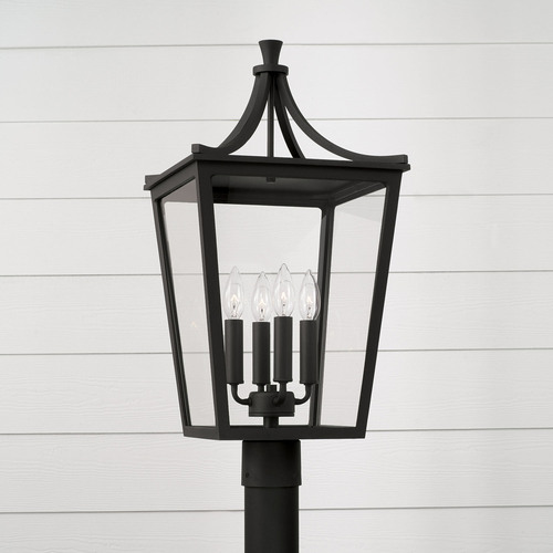 Capital Lighting Adair 25-Inch Outdoor Post Lantern in Black by Capital Lighting 947943BK