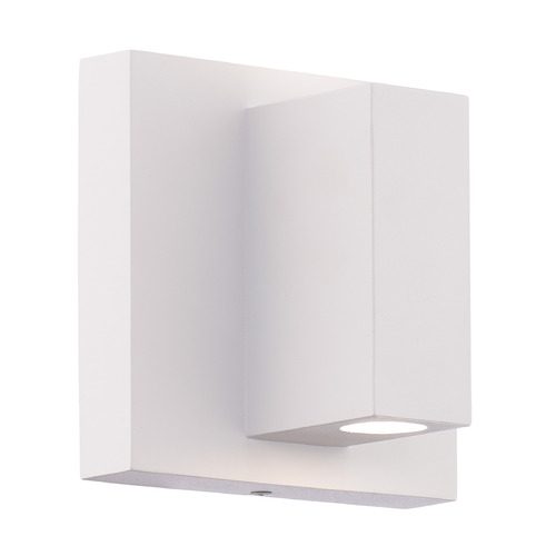 WAC Lighting Vue 3CCT LED Outdoor Wall Sconce in White by WAC Lighting WS-W230205-CS-WT