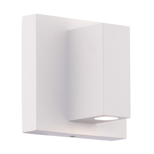 Vue 3CCT LED Outdoor Wall Sconce in White by WAC Lighting