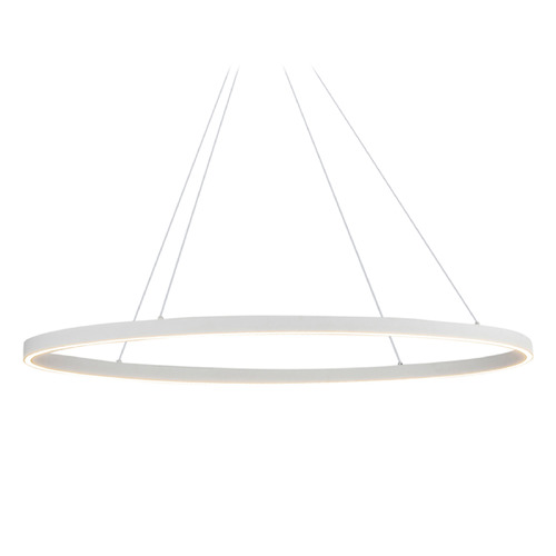 Kuzco Lighting Ovale Matte White LED Pendant Light