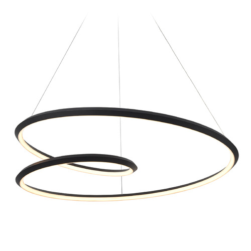 Kuzco Lighting Kuzco Lighting Ampersand Black LED Pendant Light PD22332-BK-UNV