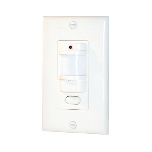 RAB Electric Lighting Vacancy and Occupancy Sensor in White - 1000W by RAB Electric Lighting LOS1000W/120