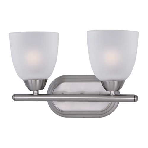 Axis Satin Nickel Bathroom Light by Maxim Lighting