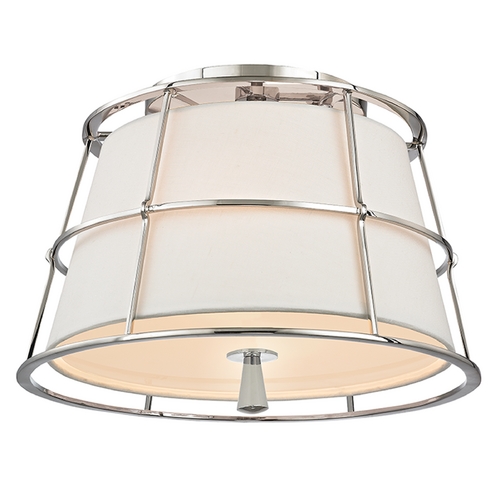 Hudson Valley Lighting Savona Polished Nickel Semi-Flush Mount by Hudson Valley Lighting 9814-PN