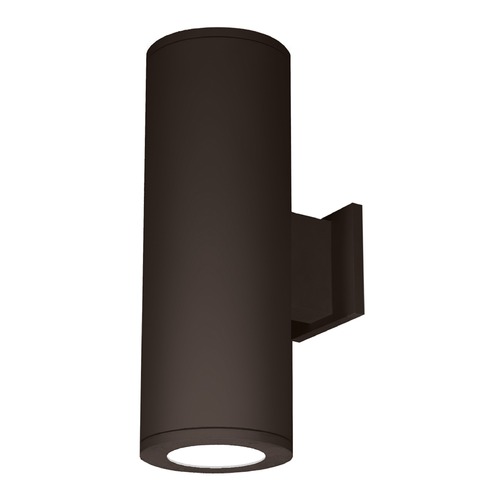 WAC Lighting 6-Inch Bronze LED Tube Architectural Up and Down Wall Light 2700K 4450LM DS-WD06-F27A-BZ