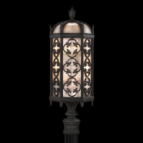 Fine Art Lamps Fine Art Lamps Costa Del Sol Marbella Wrought Iron Post Lighting 541480ST