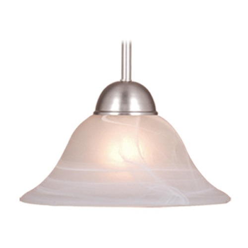 Da Vinci Brushed Nickel Mini Pendant by Vaxcel Lighting