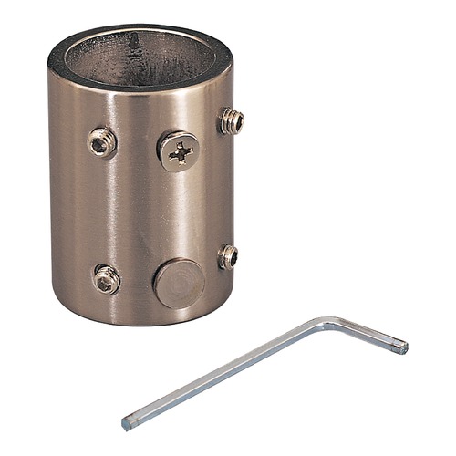 Minka Aire Downrod Coupler in Burnished Nickel by Minka Aire DR500-BNK