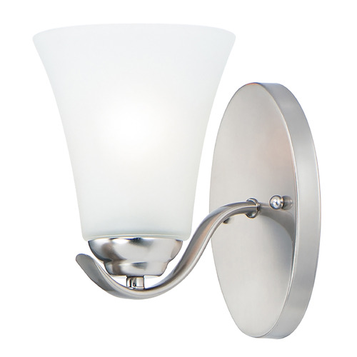 Maxim Lighting Vital Satin Nickel Sconce