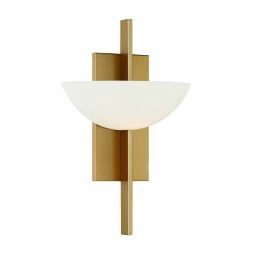 Fallon Wall Sconce in Warm Brass by Savoy House