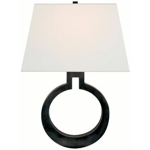 Visual Comfort Signature Collection Visual Comfort Signature Collection Chapman & Myers Ring Form Bronze Wall Lamp CHD2970BZ-L
