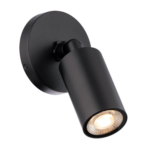WAC Lighting Cylinder LED Outdoor Wall Sconce in Black by WAC Lighting WS-W230301-30-BK