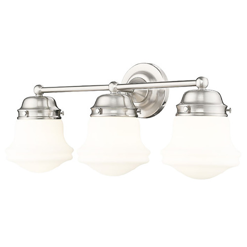 Z-Lite Vaughn Brushed Nickel Bathroom Light