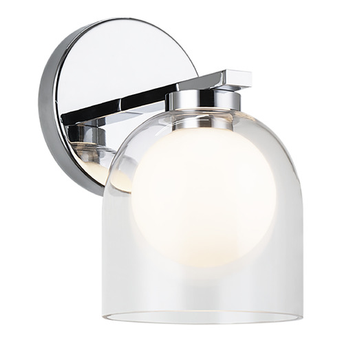 Matteo Lighting Derbishone Chrome LED Sconce